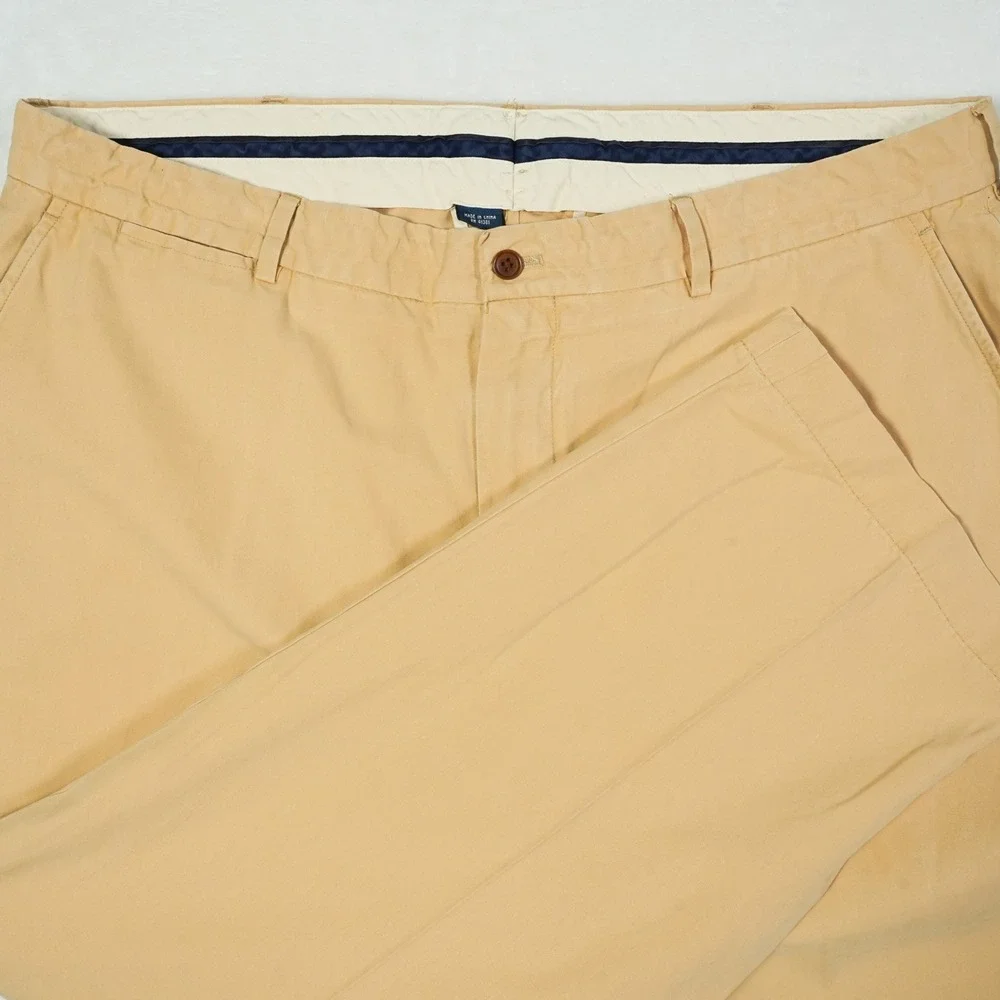 Polo Ralph Lauren Men 40x30 (Fits 39x26) Silk Blend Flat Front‎ Chino Pants